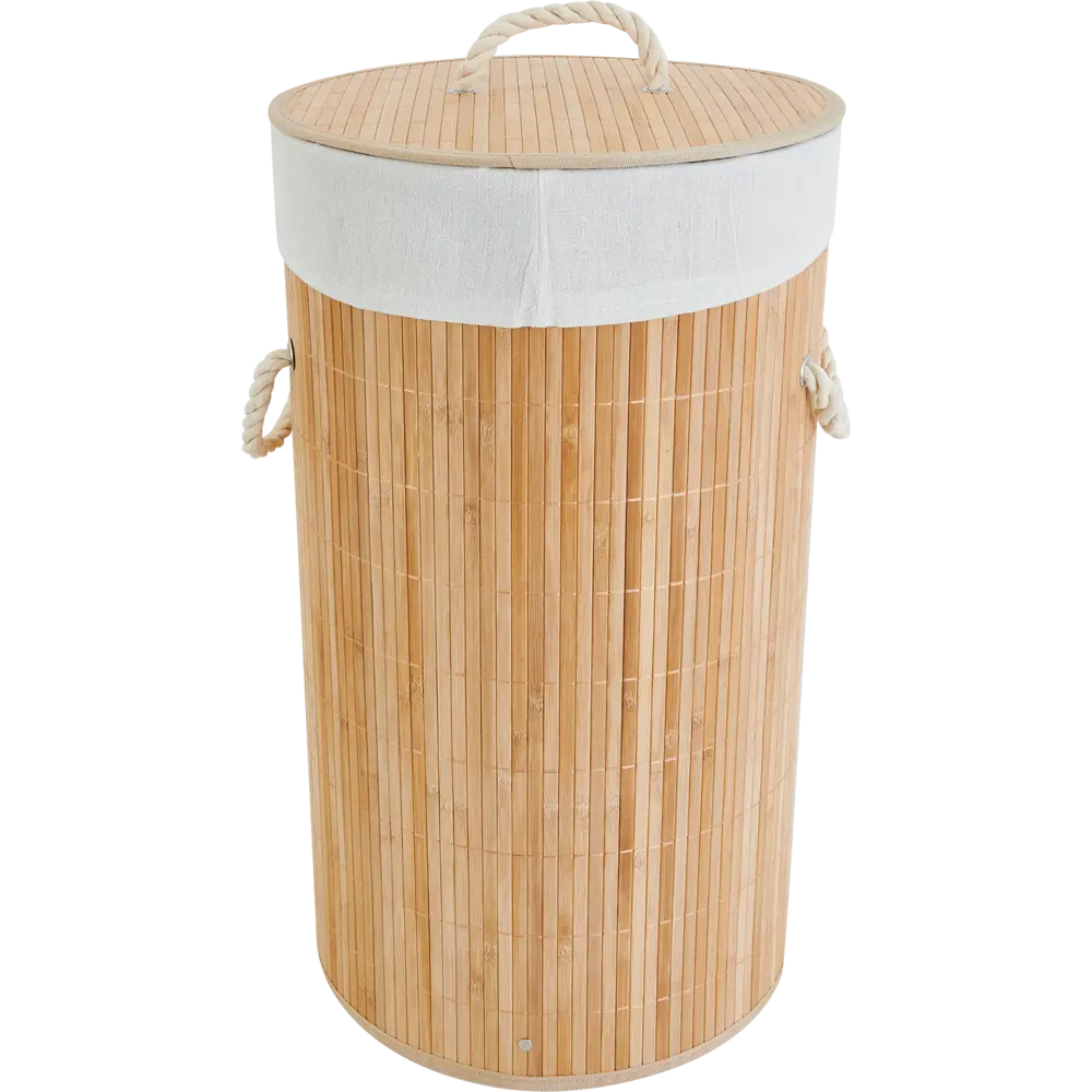 Корзина для белья Sensea Bamboo 60 л цвет бамбук 82857029 STLM-2092991 - Вид №1