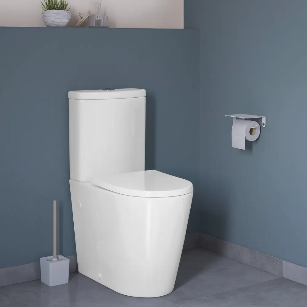 Унитаз-компакт Sensea Neo с двойным сливом и безободковой конструкцией 83637062 STLM-0043106 - Вид №17