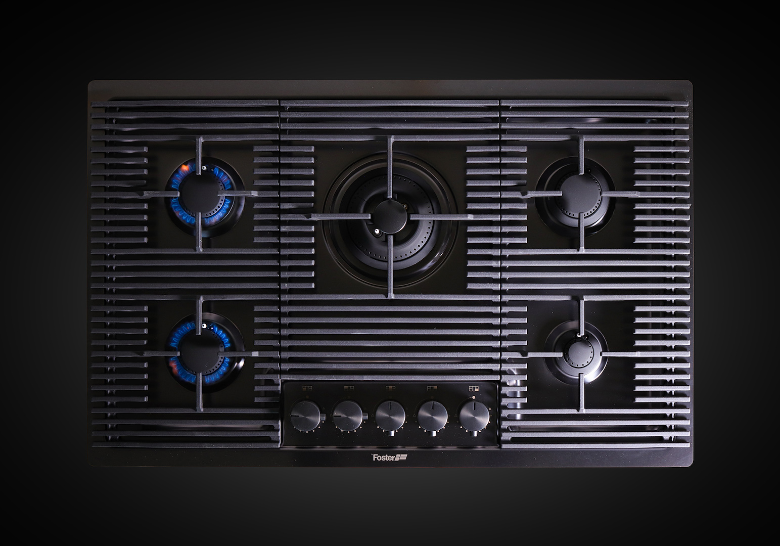 7682006 Варочная панель Milanello Gun Metal 5F - 7682006 Fosterspa  - Вид №2