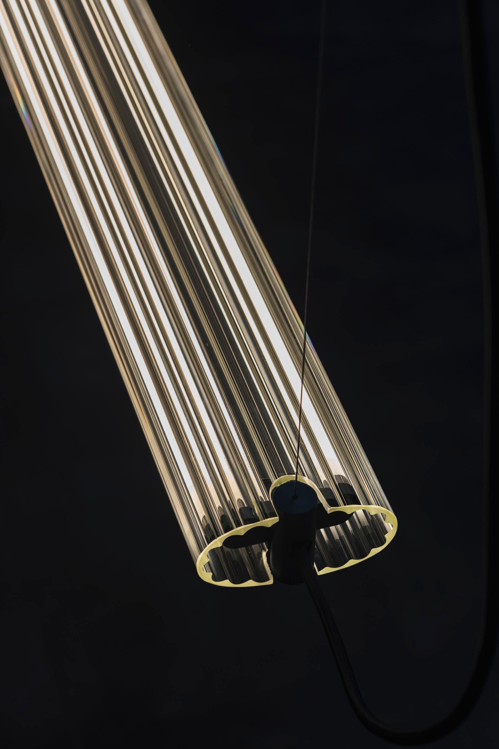 Стеклянный светодиодный подвесной светильник PARACHILNA B15 ARCH-00110929 - Вид №4