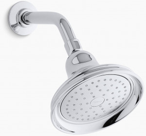 KOHLER Однофункциональная насадка для душа Bancroft 2,5 галлона в минуту с технологией всасывания воздуха Katalyst K-10590-AK-CP