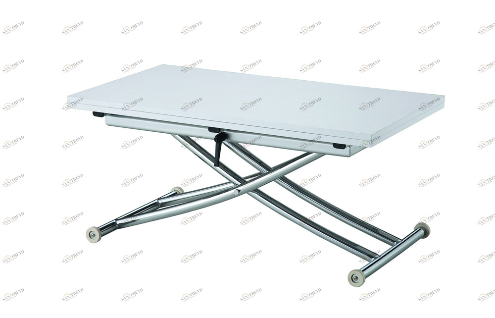 Обеденный стол раздвижной белый 57-114 см Blossom ESF FASHION 044008 Белый