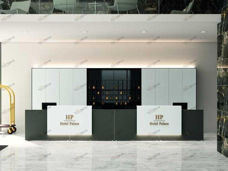 Bralco Модульная деревянная стойка администратора Reception sun-id-1349563