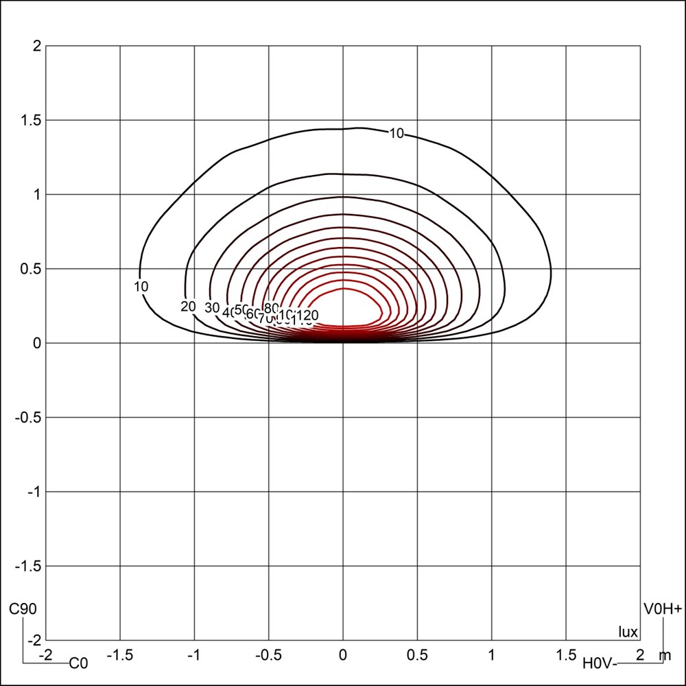 MaxiVerso Flat P 500 Ghidini Verso Flat P .05 Темно-Cерый (Матовый)  - Вид №4