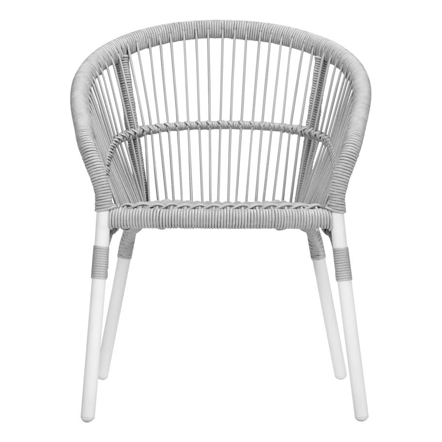 Полипропиленовый садовый стул с подлокотниками JANUS et Cie ARCH-00035445 - Вид №1