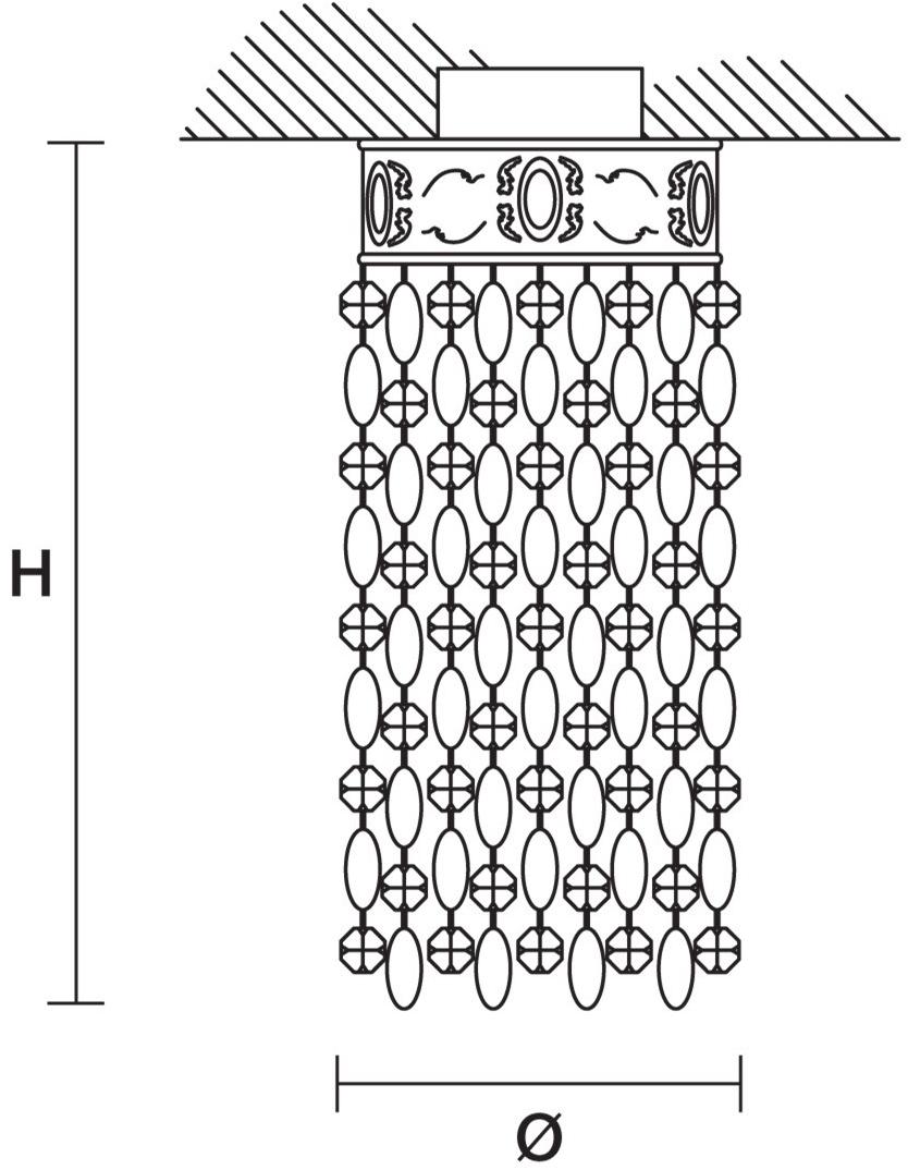 Masiero Круглый полувстраиваемый светильник из латуни для подвесных потолков Brass & spots sun-id-1515609 - Вид №4
