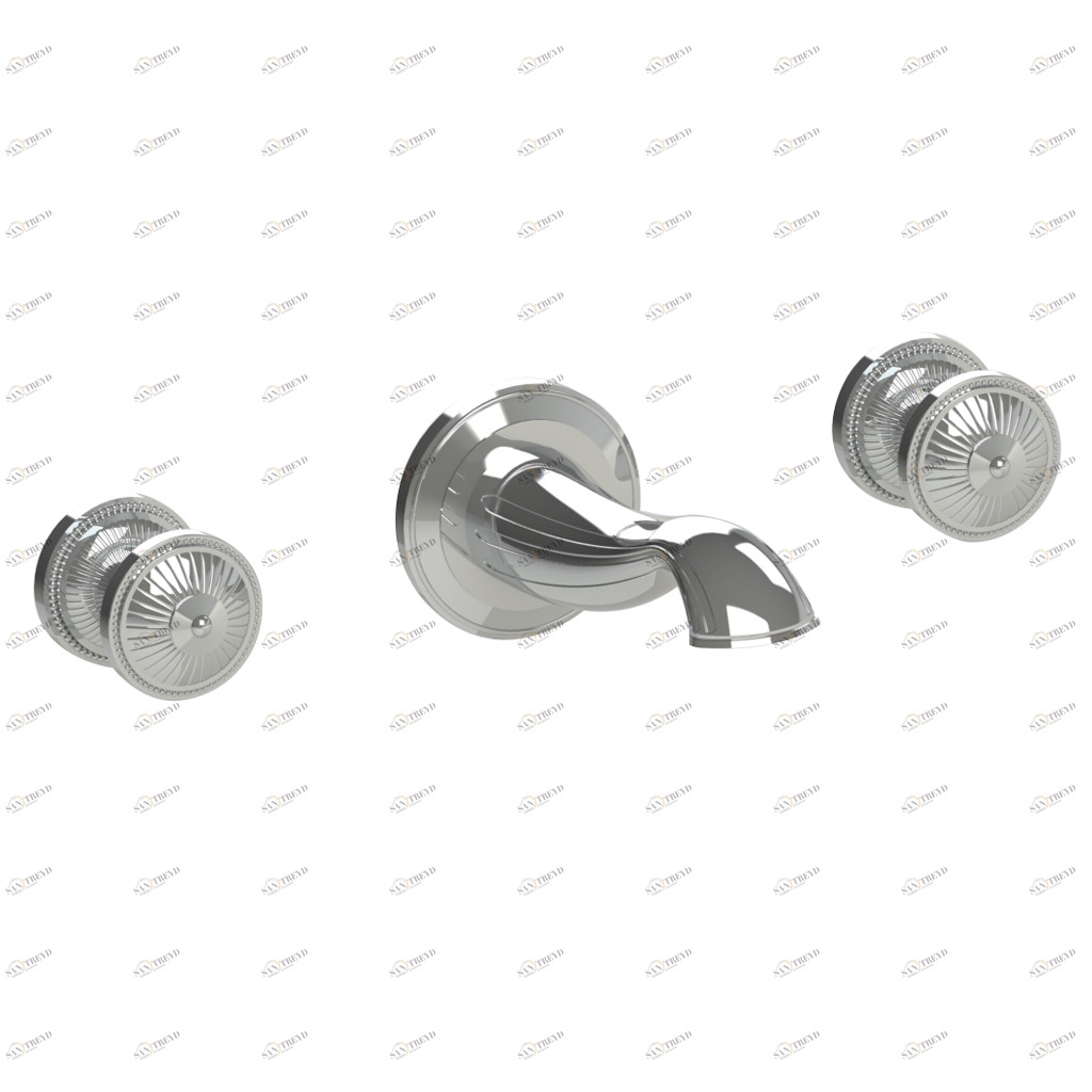 C40-3303 C40-3303 Смеситель для ванны настенный на 3 отверстия БОНРОШ Cristal & Bronze BONROCHE