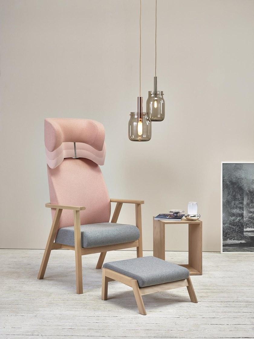 TON Кресло из ткани с подголовником Santiago 02 sun-id-1356788 - Вид №6