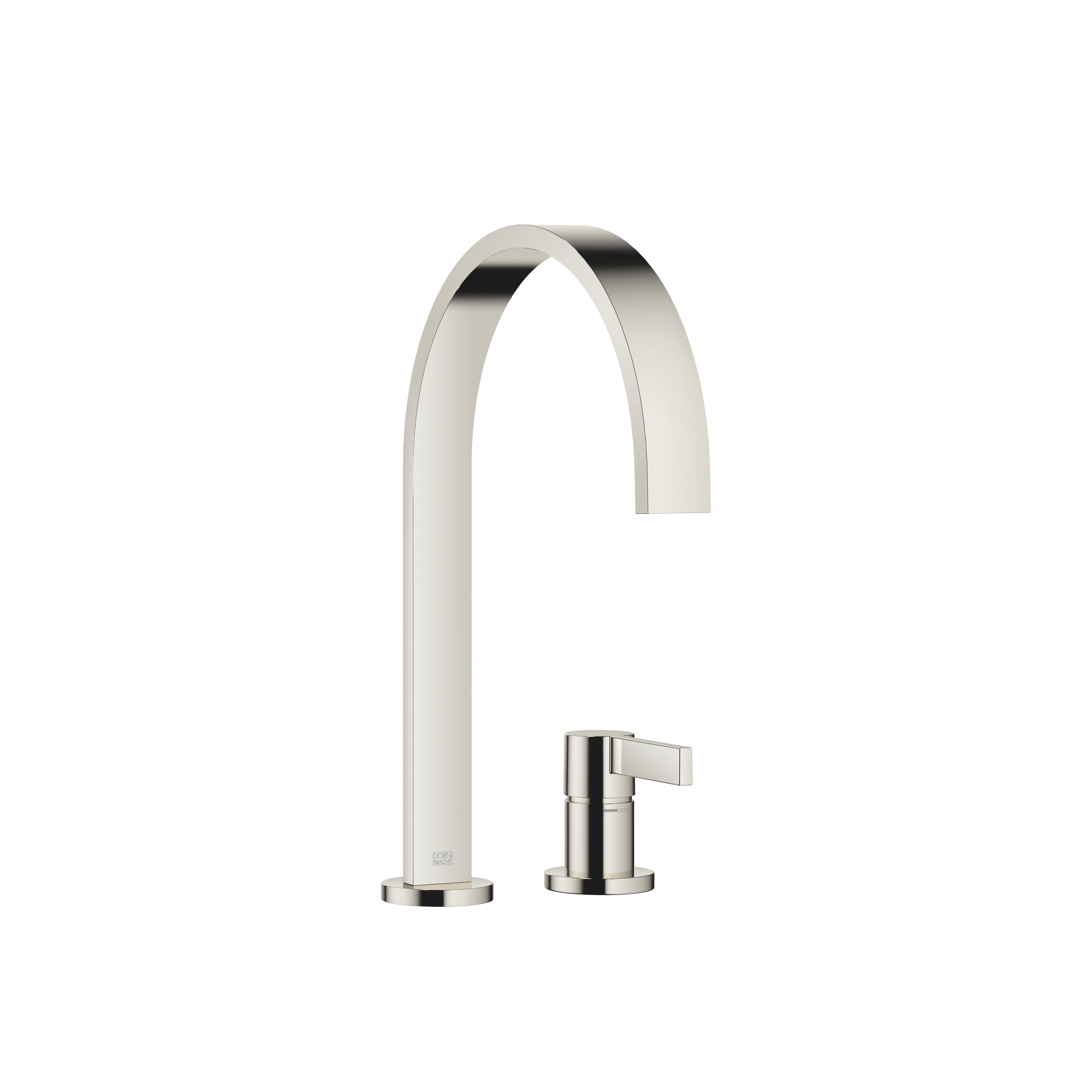 MEM Смеситель на два отверстия с отдельными розетками - Платиновый DornBracht 32815682-08