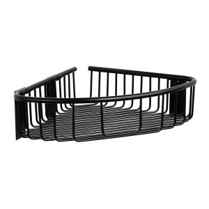 62261 Нержавеющая угловая полка, черная матовая поверхность SANELA