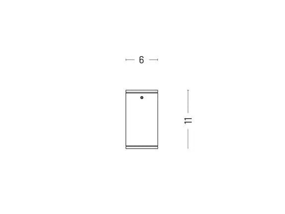 Потолочный алюминиевый светодиодный наружный прожектор [LND] общие ARCH-00065886 - Вид №11