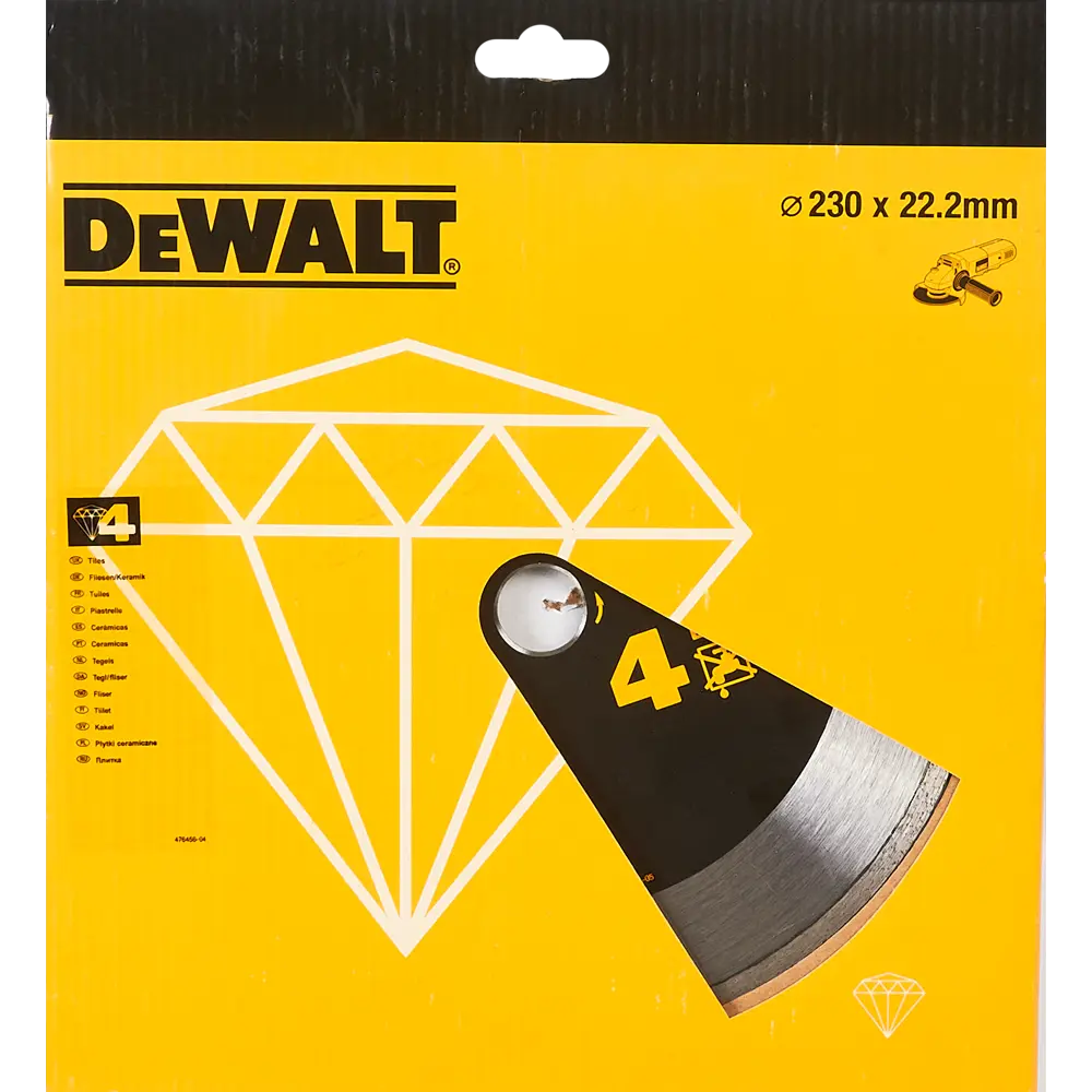 Круг алмазный по керамике Dewalt DT3738-XJ 230x22.2x2 мм STLM-2177309 - Вид №2