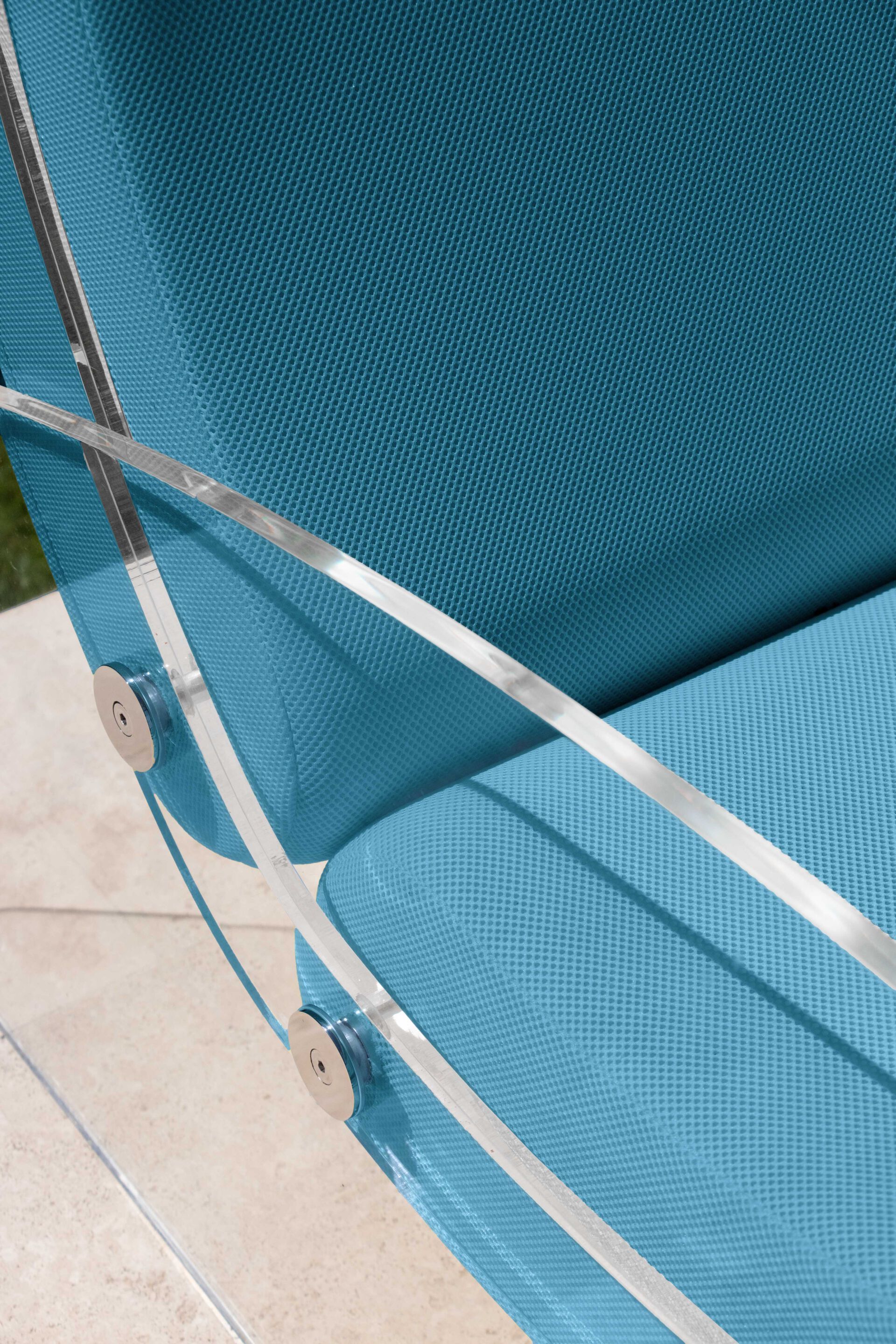 Кресло из ПММА и ткани с подлокотниками KUUMO MW03 ARCH-00140802 - Вид №6