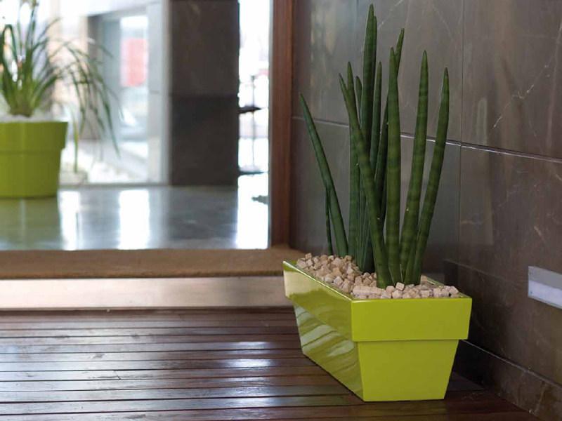 VONDOM Кашпо полиэтиленовое прямоугольное низкое Studio planters sun-id-1395464 - Вид №1