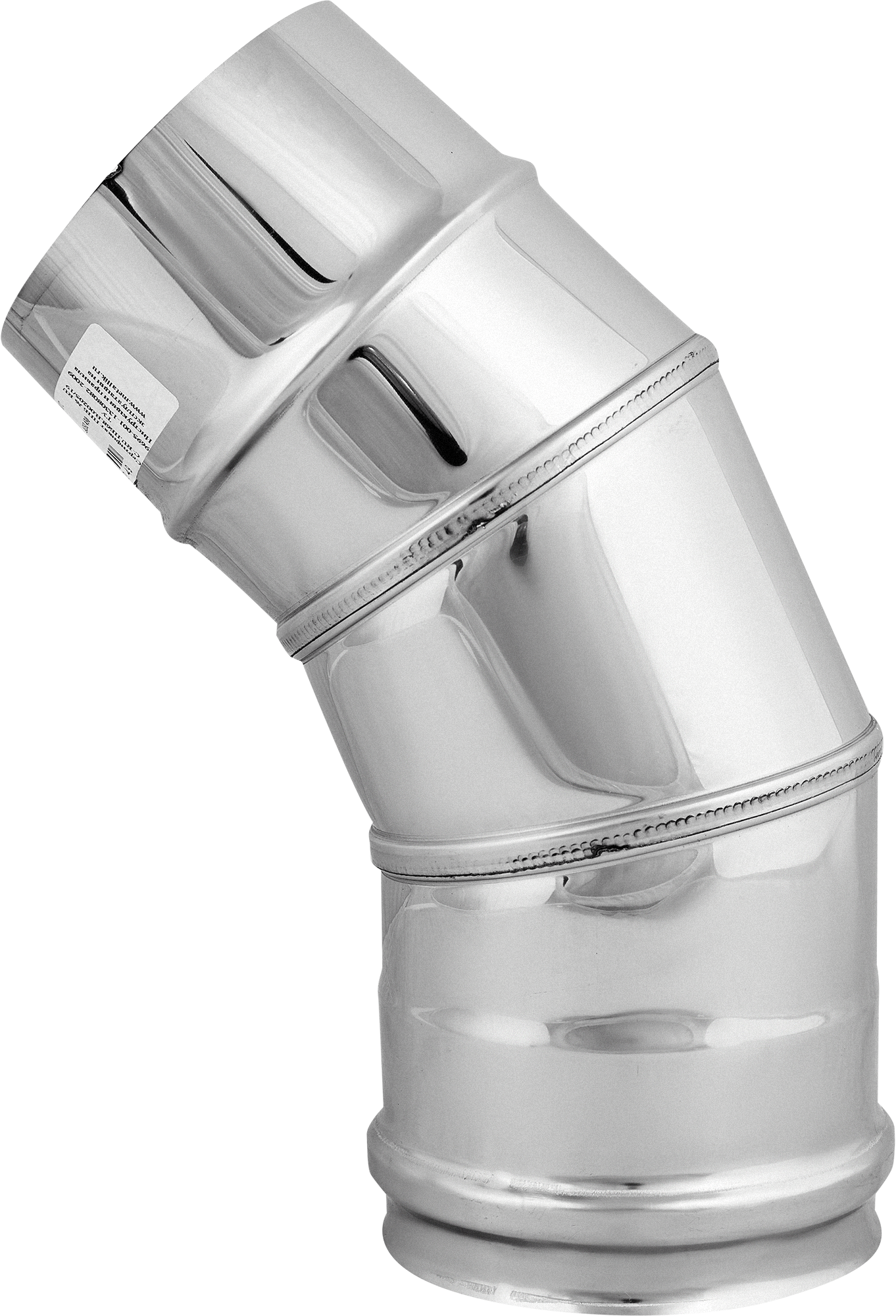 Колено дымоходное трехсекционное 135° Santreyd AISI 430 84953927 STLM-0057340 - Вид №1