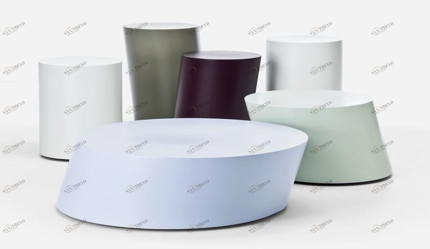 La Cividina Круглый стол из листового металла Scancarò sun-id-1401950