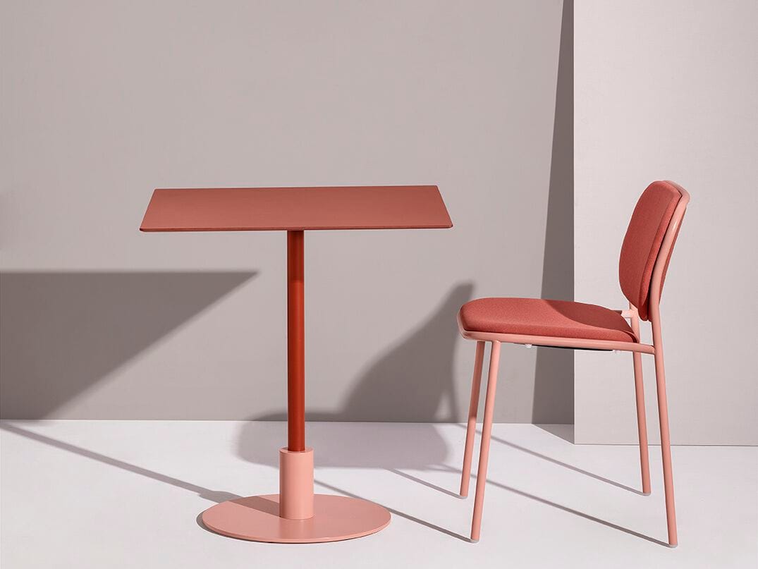 Окрашенный металлический стол для контракта TrabA' ECHO ARCH-00119686 - Вид №12