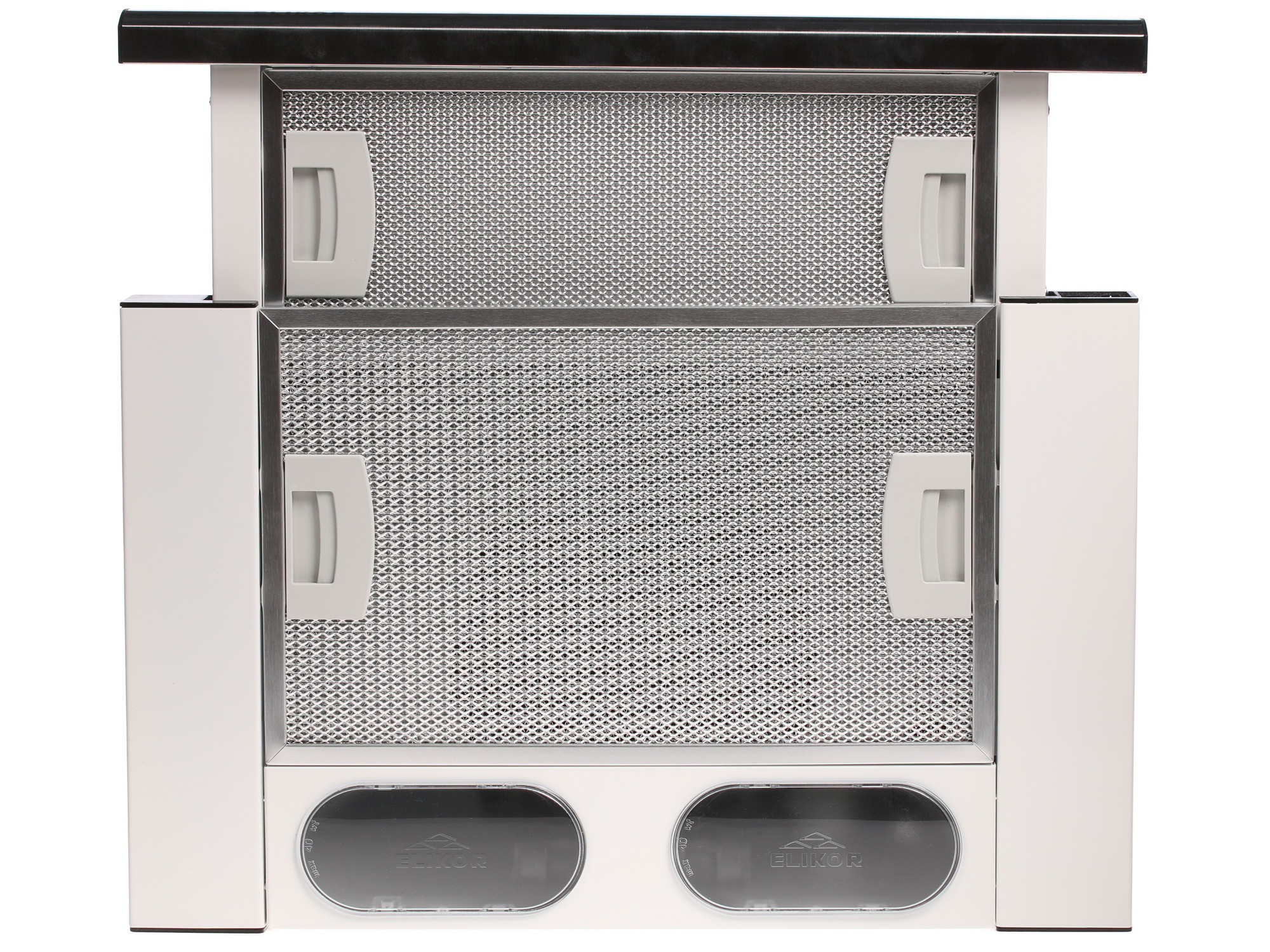 1024840 Вытяжка телескопическая ELIKOR Интегра 45П-400-В2Л белый/серебристый STDN-0101203 - Вид №5