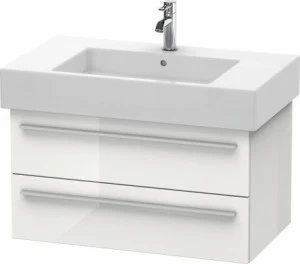 XL635208585 Тумбочка подвесная X-Large #XL6352 800 x 468 мм Белый глянцевый лак
