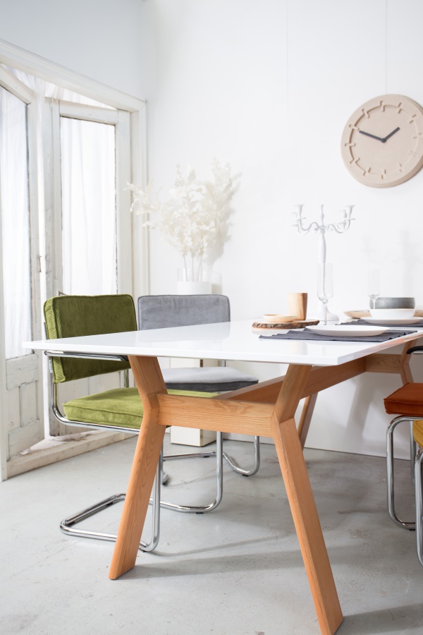 Кресло Ridge Kink Rib светло-серое Zuiver 1200063 - Вид №2