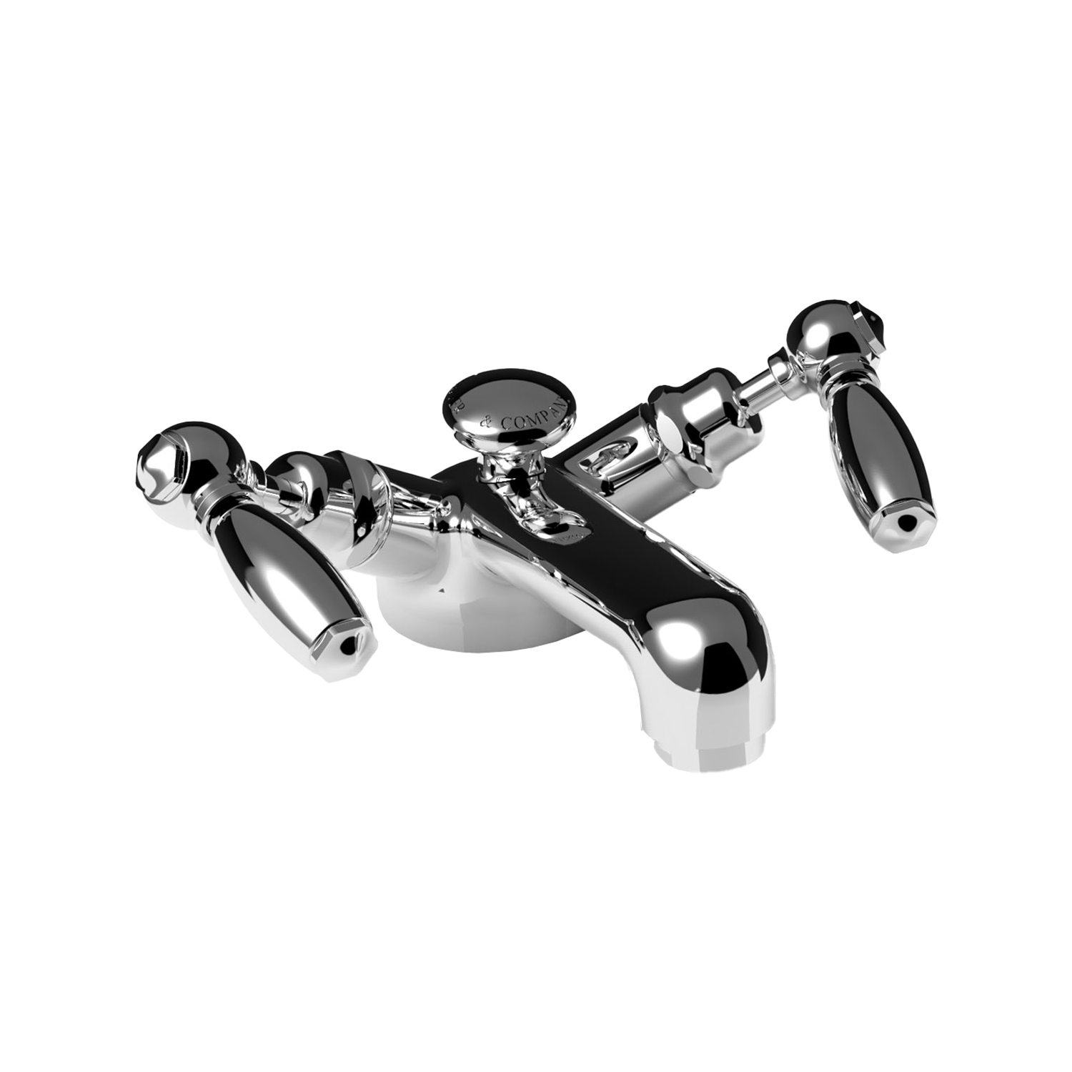 TC19LE401PB Смеситель для раковины 1920 Lever Monobloc Thomas Crapper  - Вид №1