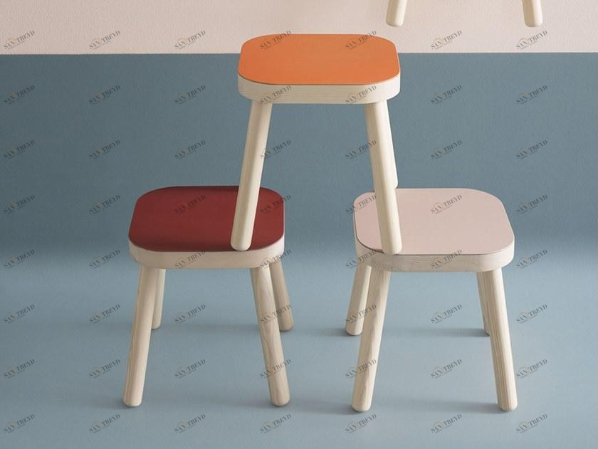 Forbo Табурет с покрытием линолеумом Furniture linoleum desktop sun-id-1390130