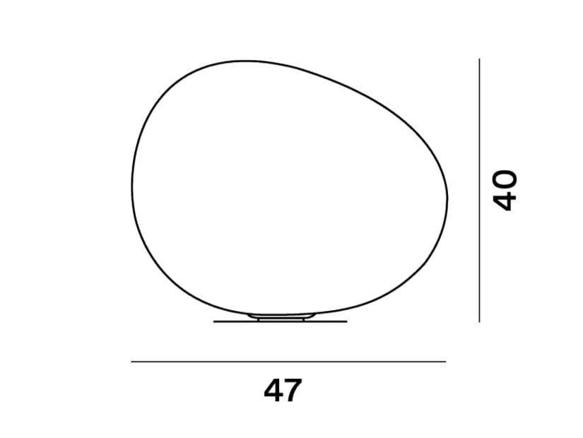 Настольная лампа из дутого стекла Foscarini Gregg ARCH-00124197 - Вид №7