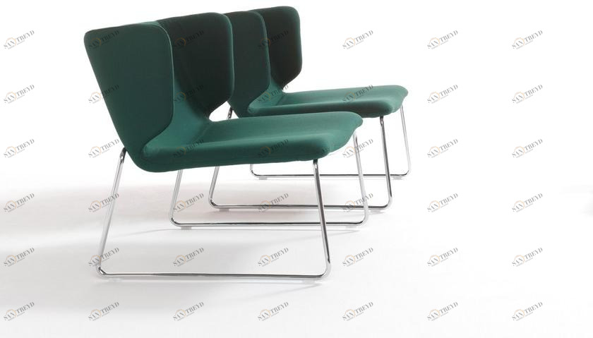 Viccarbe Санное кресло из ткани Wrapp sun-id-1390771