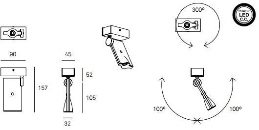 Milan Iluminacion Светодиодное освещение из алюминия Besson sun-id-1484848 - Вид №3