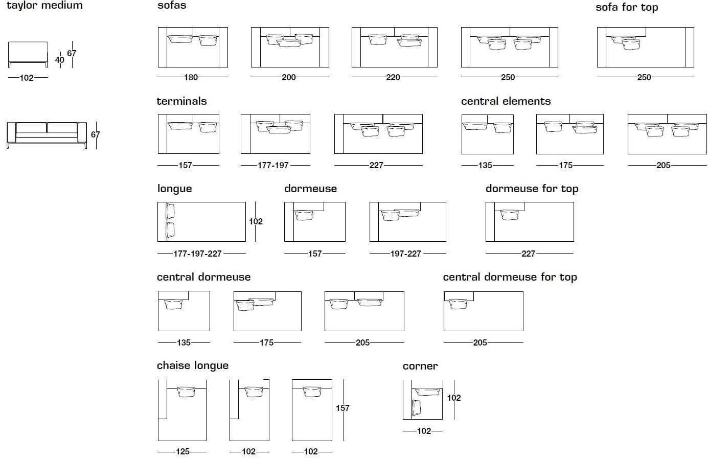 Frigerio Salotti Модульный тканевый диван Taylor sun-id-1402638 - Вид №4