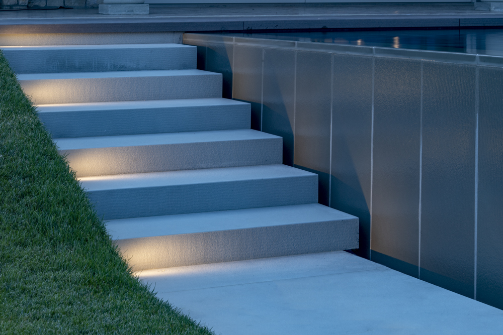 8400015 Встраиваемый в пешеходный пол Platek NANO FULL INOX TONDO  NANO FULL INOX - 1 LED 3000K diffuse  - Вид №3