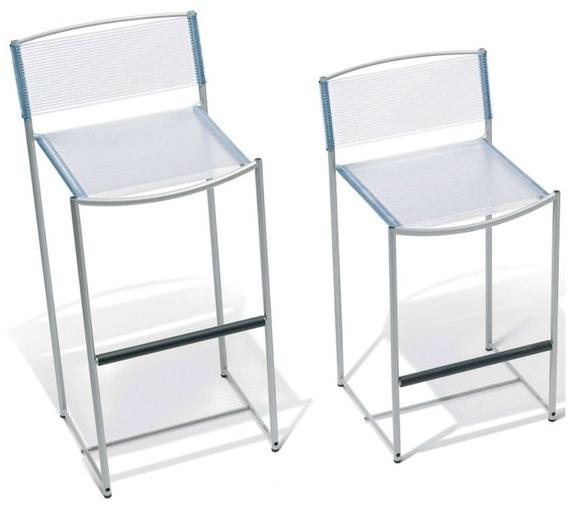 Alias Стул из стали и пвх с подставкой для ног Spaghetti sun-id-1461311 - Вид №2