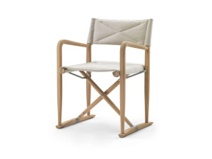 Складной садовый стул iroko с подлокотниками