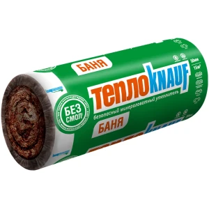 Утеплитель ТеплоКнауф Баня рулон 50 мм 15 м²