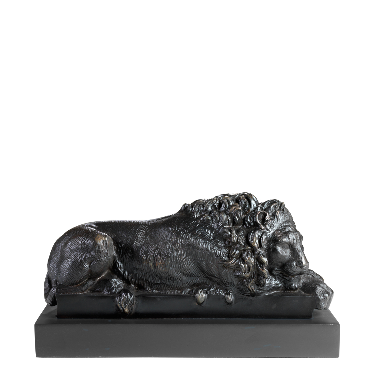 Статуэтки декоративные 2 шт черные Canova EICHHOLTZ EICHHOLTZ 062715 Бронза;черный  - Вид №2