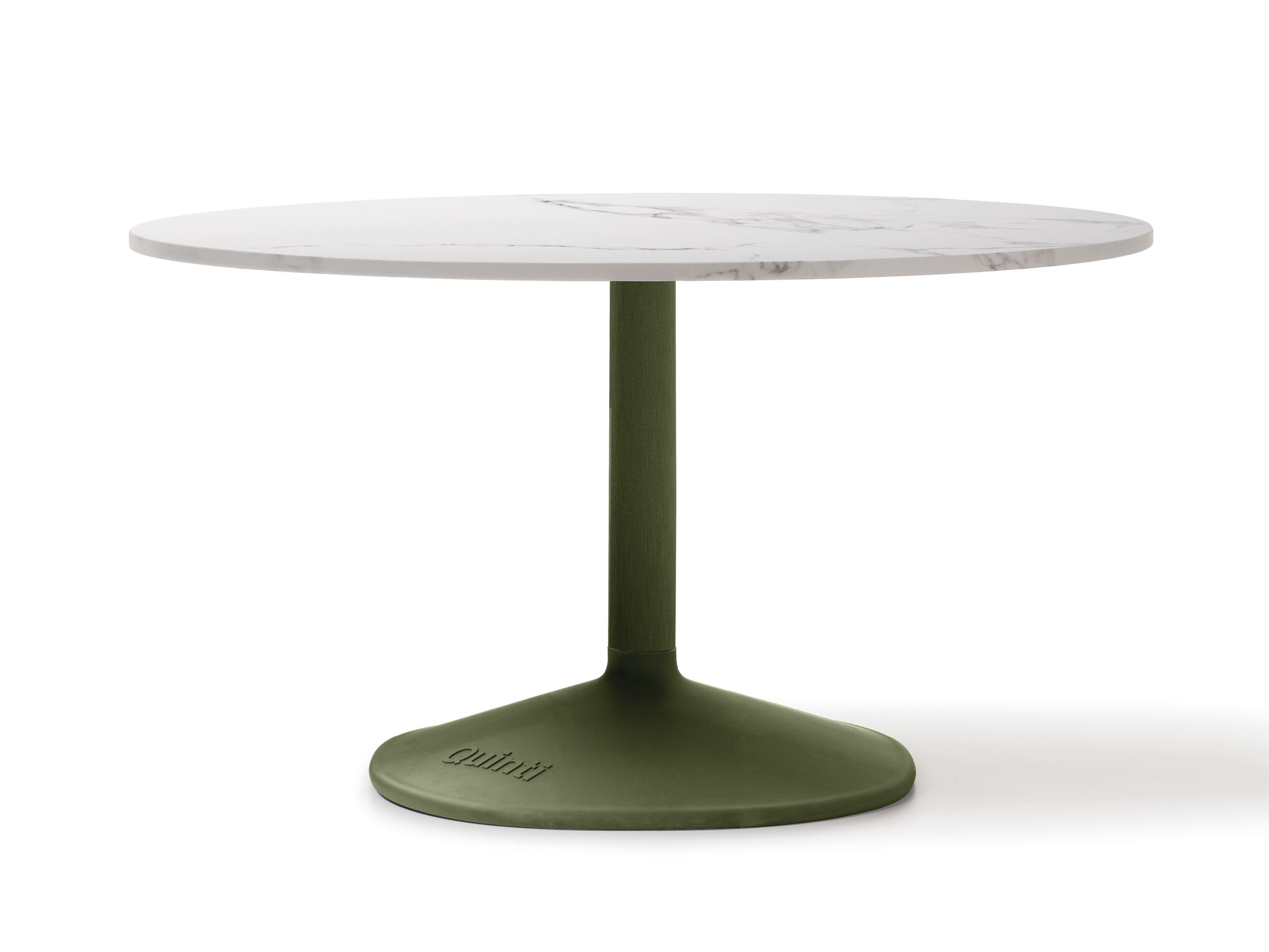 Круглый обеденный стол с центральным основанием Quinti Sedute карнизы ARCH-00064617