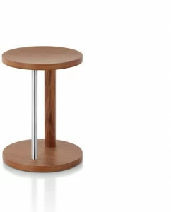 Herman Miller Низкий деревянный табурет Spot