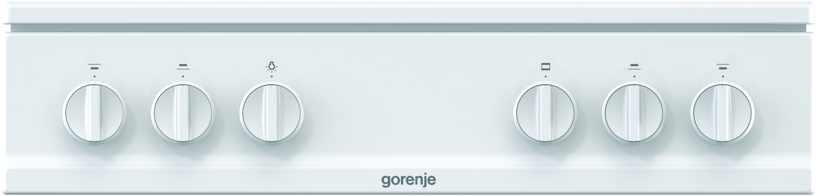 G6111WH Газовая плита / 85x60x60, газовая, 74 л, электроподжиг, белый Gorenje Santreyd  - Вид №1