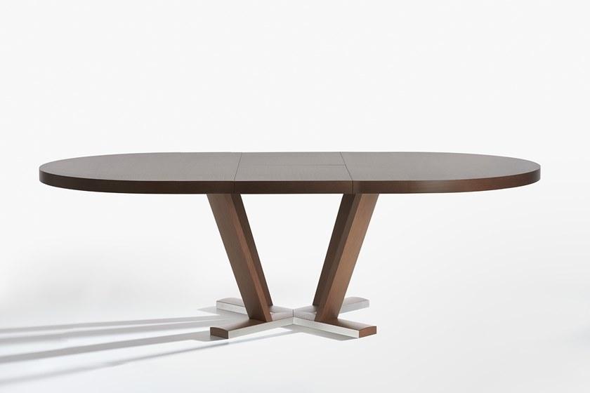 Potocco Раздвижной овальный стол Aura 830/to1 - Вид №2