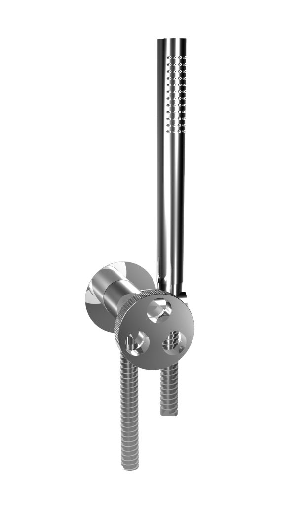 38915 Дуплексный душевой комплект с прогрессивным смесителем для душа / ванны и биде. Bongio Bowling