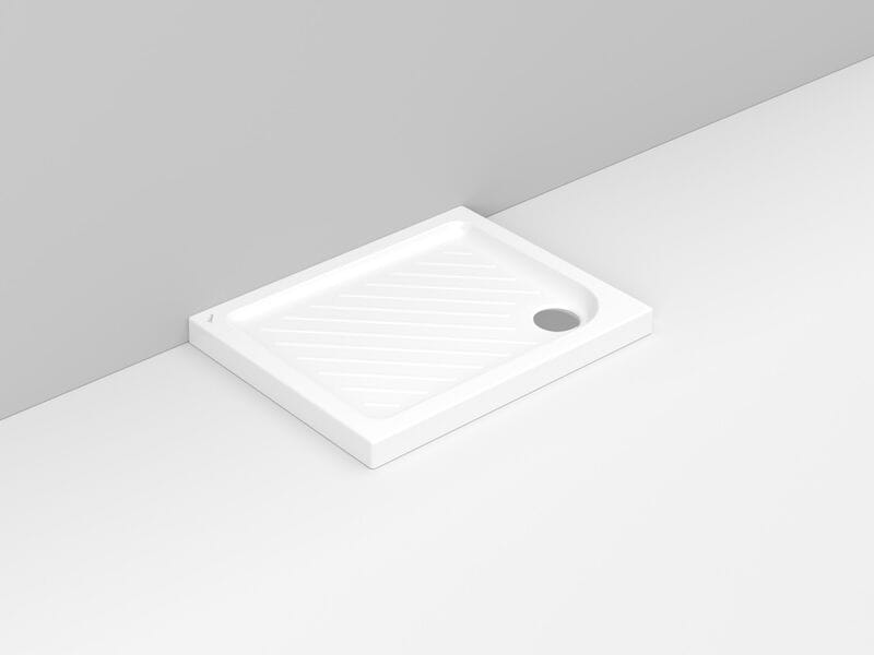 Керамический нескользящий прямоугольный поддон для душа Ceramica Dolomite Gemma2 ARCH-00083927 - Вид №17