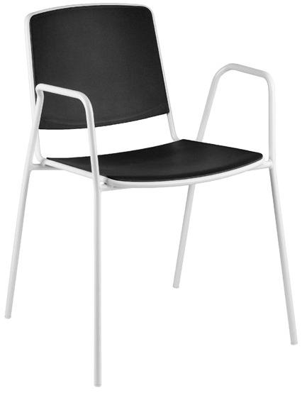 Mara Стул полипропиленовый с подлокотниками  5050  - Вид №3