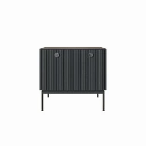 Тумба с металлическими ножками 61х64 см серая Land BRAGIN DESIGN LIVING 00-3862474 Серый