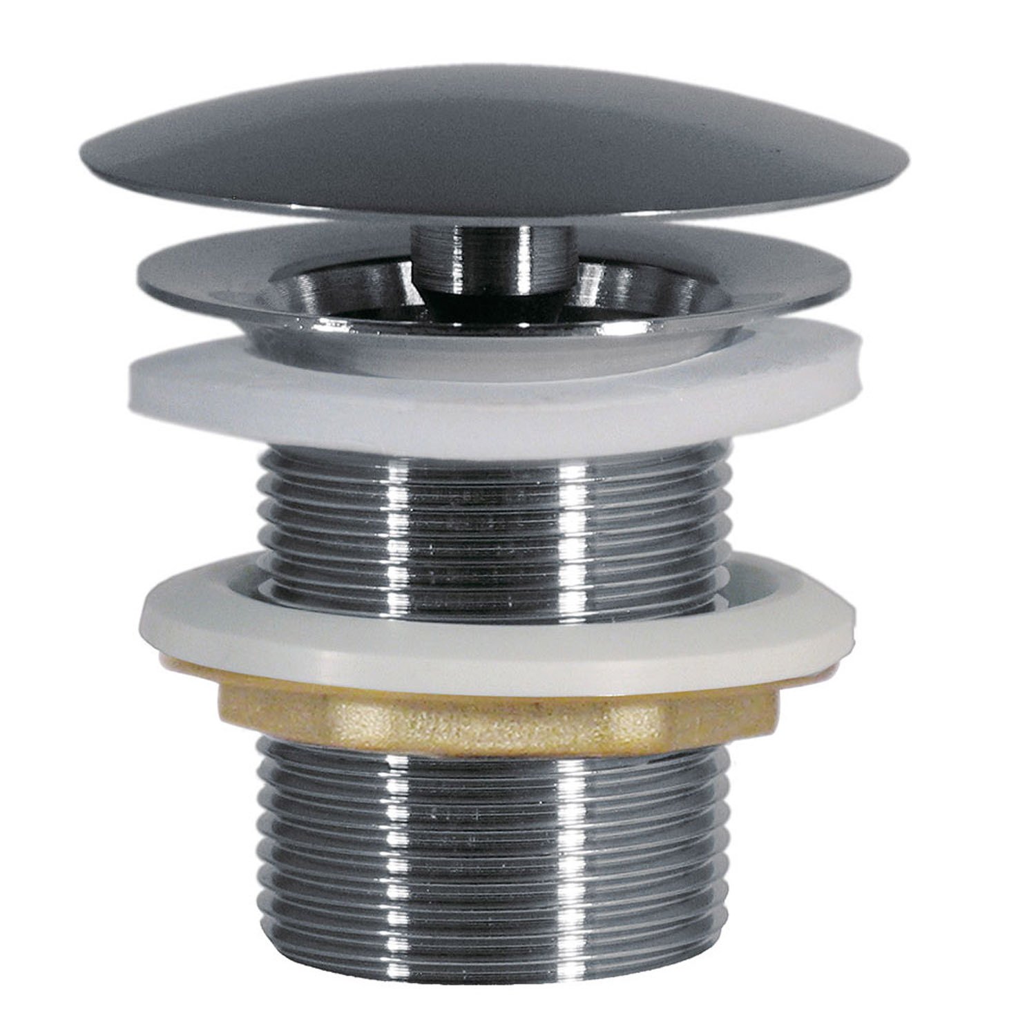 Всегда открытый сливной клапан для умывальника без перелива-13424010 TRES Drain