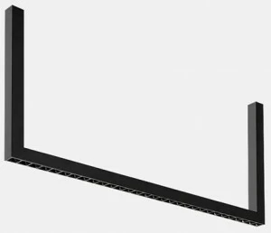 Lightnet Алюминиевый светодиодный потолочный светильник Matric