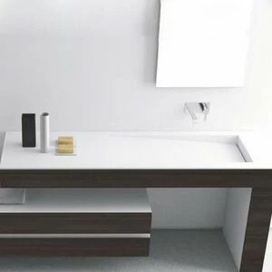 47028 Встроенная раковина под столешницу овальная MOMA Design Woodtower