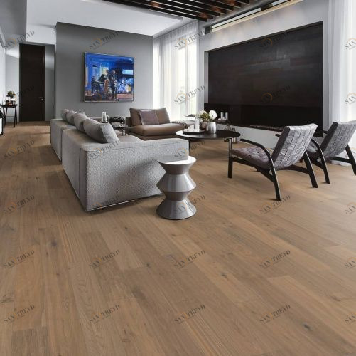 Паркетная доска Kahrs Дуб Тренч 4500200039