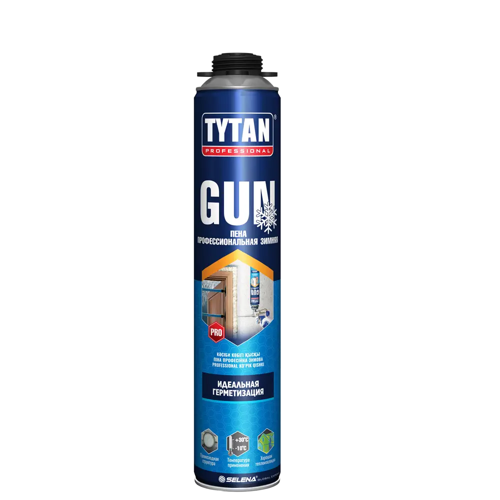 Пена монтажная пистолетная Tytan Professional зимняя 750 мл 85544065 STLM-2112835 