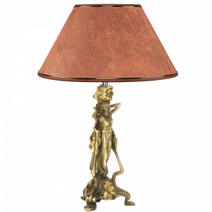 32064,34013 Настольная лампа Флора Бронза Персик BOGACHO