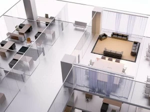 Metalglas Bonomi Стена с несъемным сечением и согласованным откосом